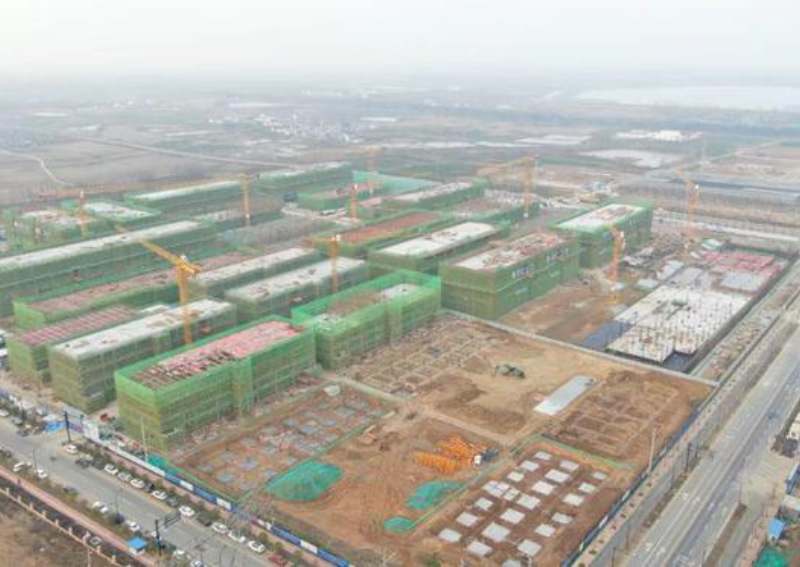 食品產(chǎn)業(yè)園一期啟動(dòng)區(qū)項(xiàng)目已完成，總建筑面積16.6萬平米